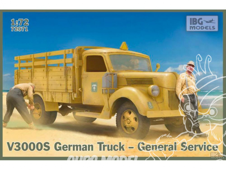 IBG maquette militaire 72071 Magirus Type S Allemand WWII 1/72