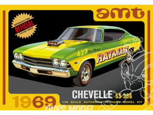 AMT maquette voiture 1138 Chevrolet chevelle SS 396 1/25