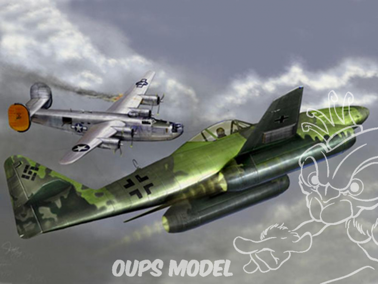 TRUMPETER maquette avion 01319 MESSERSCHMITT Me262 A-1a 1/144