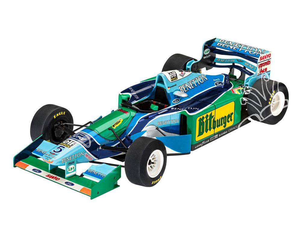 MAQUETTE FORMULE 1 F1 BENETTON 1/43 COURSE CIRCUIT