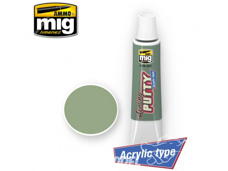 MIG 2039 Mastic acrylique - Arming Putty acrylic type
