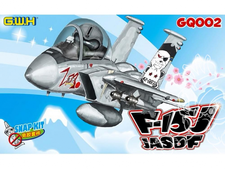 Great Wall Hobby maquette avion GQ002 F-15J JASDF
