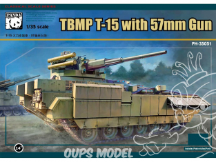 Panda Hobby maquette militaire 35051 TBMP T-15 "ARMATA" avec CANON de 57mm 2018 1/35
