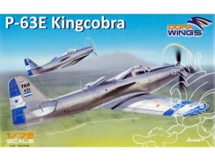 Dora Wings maquette avion DW72005 Bell P-63E Kingcobra 1/72