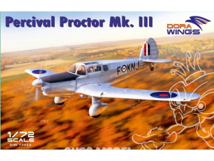 Dora Wings maquette avion DW72014 Percival Proctor Mk.III 1/72