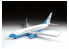 Zvezda maquette avion 7027 Avion de ligne Boeing 737-700 C-40B 1/144