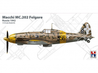 Hobby 2000 maquette avion 72007 Macchi MC.202 Folgore Russie 1942 1/72