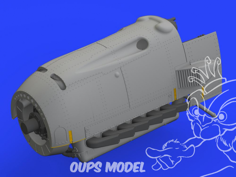 Eduard kit d'amelioration brassin 632137 Moteur Messerschmitt Bf 109E Eduard 1/32