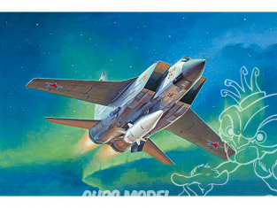 TRUMPETER maquette avion 01697 MIG-31BM avec KH-47M2 1/72