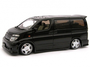 AOSHIMA miniature 72707 Nissan Elgrand 1/43