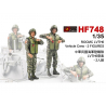 Hobby Fan kit personnages HF748 ROCMC LVTH6 équipage de véhicule 1/35
