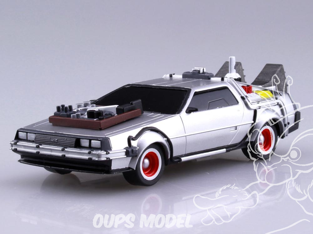 Miniature Voiture Métal DELOREAN 2 Retour vers le Futur II En