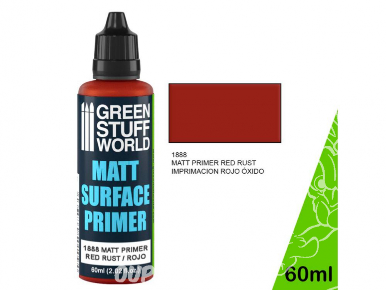 Green Stuff 502473 Primaire Rouge Mat 60ml