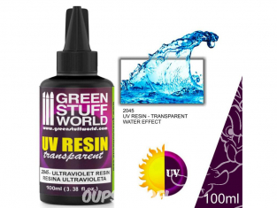 Green Stuff 504040 Résine Ultraviolette 100ml Effet d'Eau