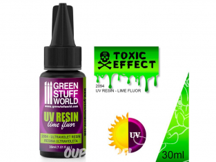 Green Stuff 504538 Résine Ultraviolette 30ml Effet Toxique