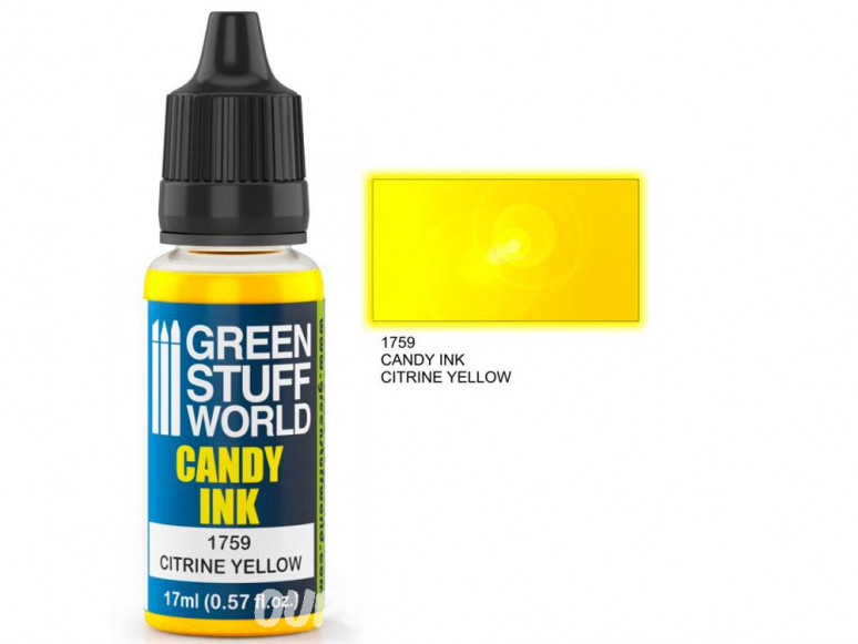 Green Stuff 501186 Encre Candy CITRINE YELLOW