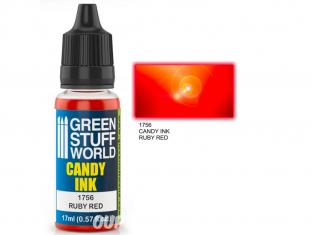 Green Stuff 501155 Encre Candy RUBY RED