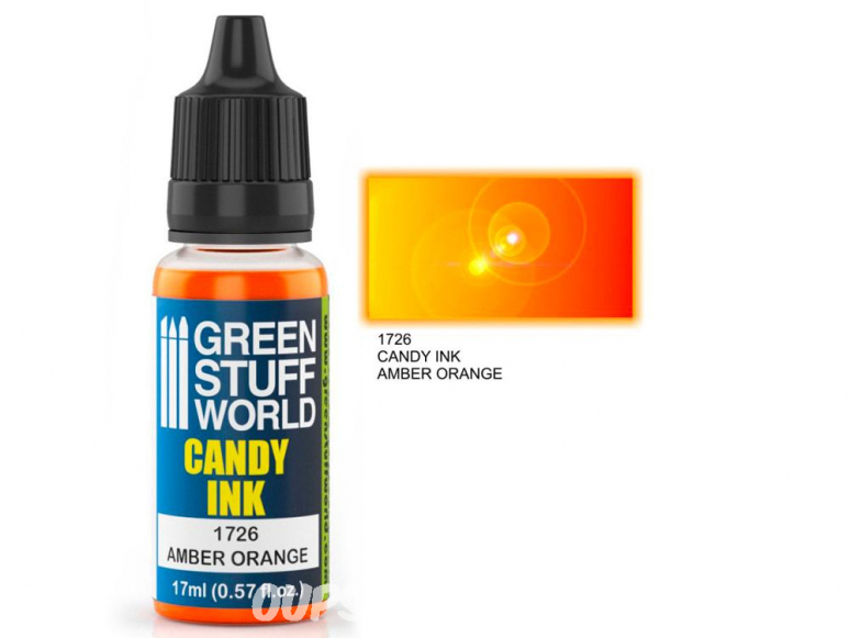 Green Stuff 500851 Encre Candy AMBER ORANGE