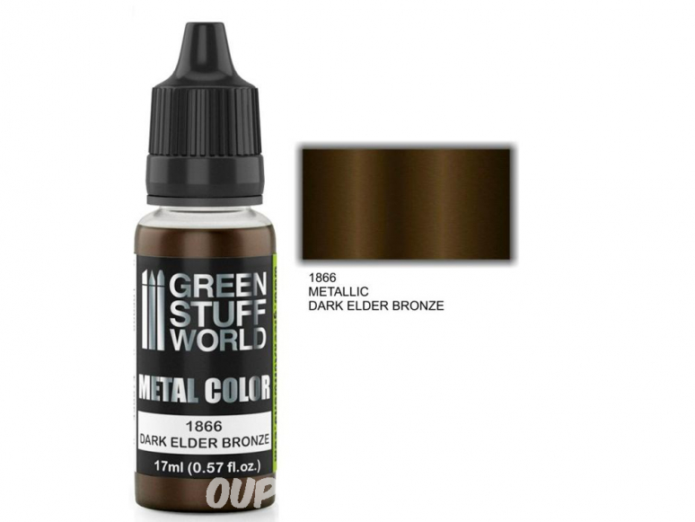 Green Stuff 502251 Peinture metallisee DARK ELDER BRONZE