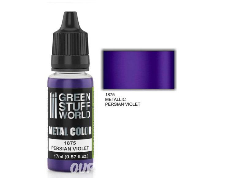 Green Stuff 502343 Peinture metallisee PERSIAN VIOLET