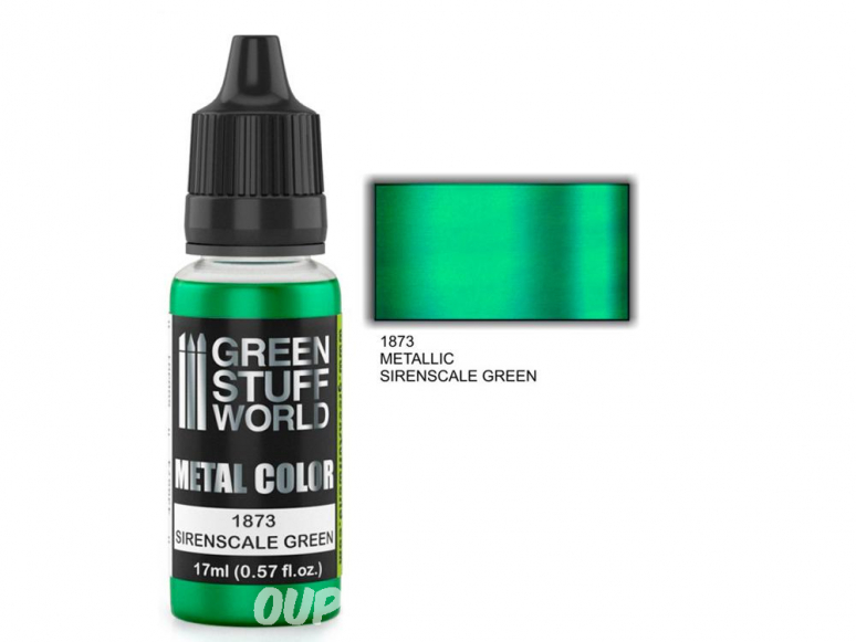 Green Stuff 502329 Peinture metallisee SIRENSCALE GREEN