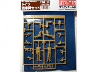 FINEMOLDS maquette militaire FM8 Equipage char Allem 1/35