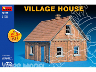 MINI ART maquette militaire 72024 Maison de Village MCK 1/72