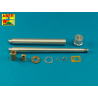 Aber 35L268 Canon pour Geschützwagen Tiger pour canon de 17cm 72 (Sf) 1/35