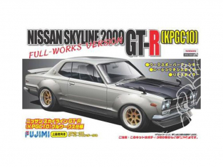 Fujimi maquette voiture 038094 Nissan Skyline 2000 GT-R Full Works Version KPGC10 1/24