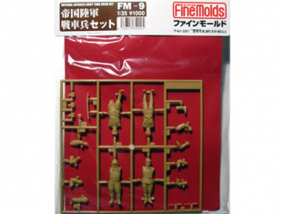 FINEMOLDS maquette militaire FM9 Equipage char IJA 1/35