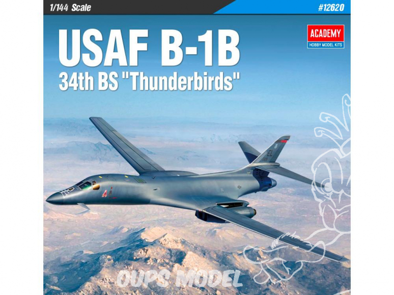 Academy maquettes avion 12620 USAF B-1B 34th BS "Thunderbirds 1/144