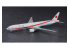 Hasegawa maquette avion 10723 Boeing 777-300ER dédié au gouvernement japonais 1/200