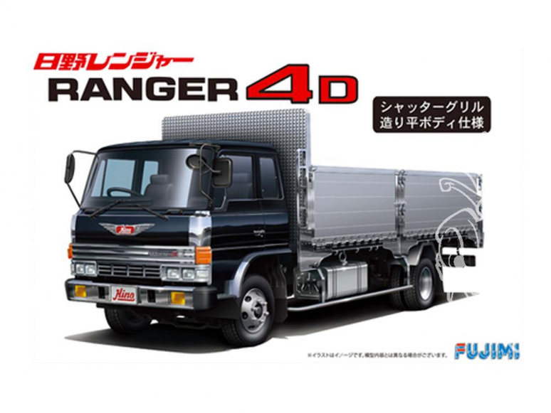Fujimi maquette camion 011929 Hino Ranger 4D 1/32