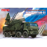 Meng maquette militaire SS-016 Système d'armes de défense aérienne russe 96K6 Pantsir-S1 1/35