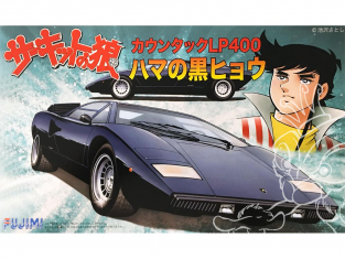 Fujimi maquette voiture 170244 Lamborghini Countach LP400 Black Panther 1/24