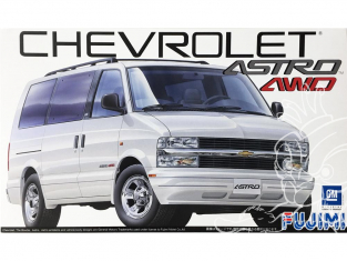 Fujimi maquette voiture 123943 Chevrolet Astro 4WD 1/24