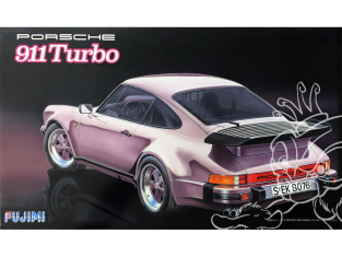 Fujimi maquette voiture 126852 Porsche 911 Turbo 1/24