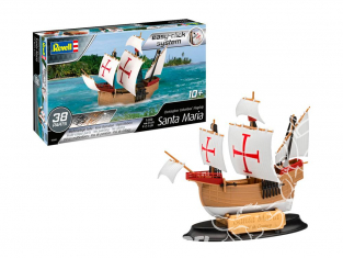 revell maquette bateau 5660 Santa Maria Easy-Click 1/350