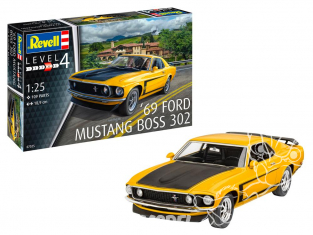 Revell maquette voiture 07025 1969 Boss 302 Mustang 1/24