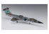 HASEGAWA maquette avion 64774 Zone 88 F-104 Starfighter (type G) Silane Barnac 1/72