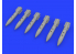 Eduard kit d&#039;amelioration avion brassin 648496 Bombes PB-250 1/48