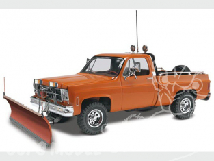 REVELL US maquette voiture 85-7222 GMC Pickup lame a neige 1/24