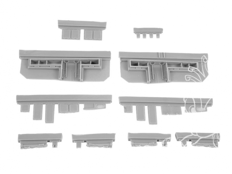 Cmk kit d'amelioration 4375 N1K2-J Shiden Kai (George) set d'armement pour kit Hasegawa 1/48