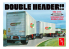 AMT maquette camion 1132 Remorques Tandem Double Tête Trailmobile 1/25