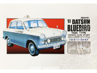 Arii maquette voiture 47067 Datsun Bluebird Taxi Type 1961 1/32