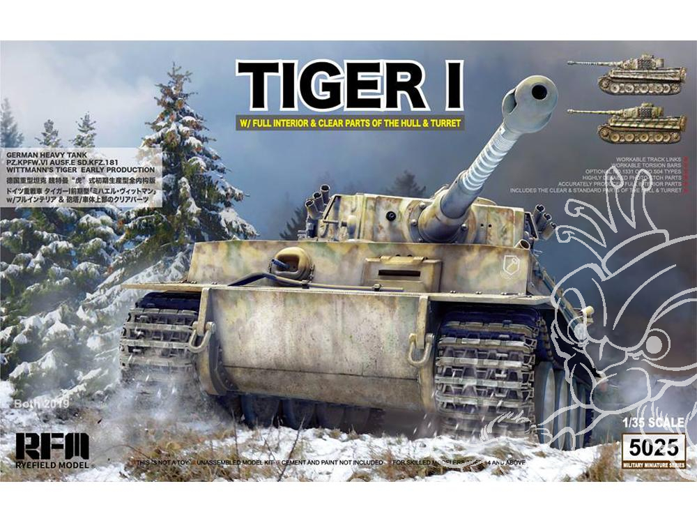 Maquette Tigre I début production Tamiya 1/48
