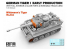 Rye Field Model maquette militaire 5025 Tigre I Début de production intérieur complet - parties transparentes 1/35