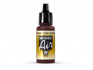 Vallejo Peinture Acrylique Model Air 71402 UK BSC 49 marron violet clair 17ml