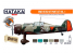 Hataka Hobby peinture laque Orange Line CS107 Set WW2 Dutch AF paint set vol. 1 6 x 17ml