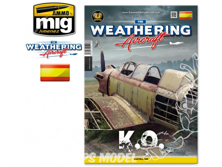 MIG Weathering Aircraft 5113 Numero 13 K.O. en langue Castellane